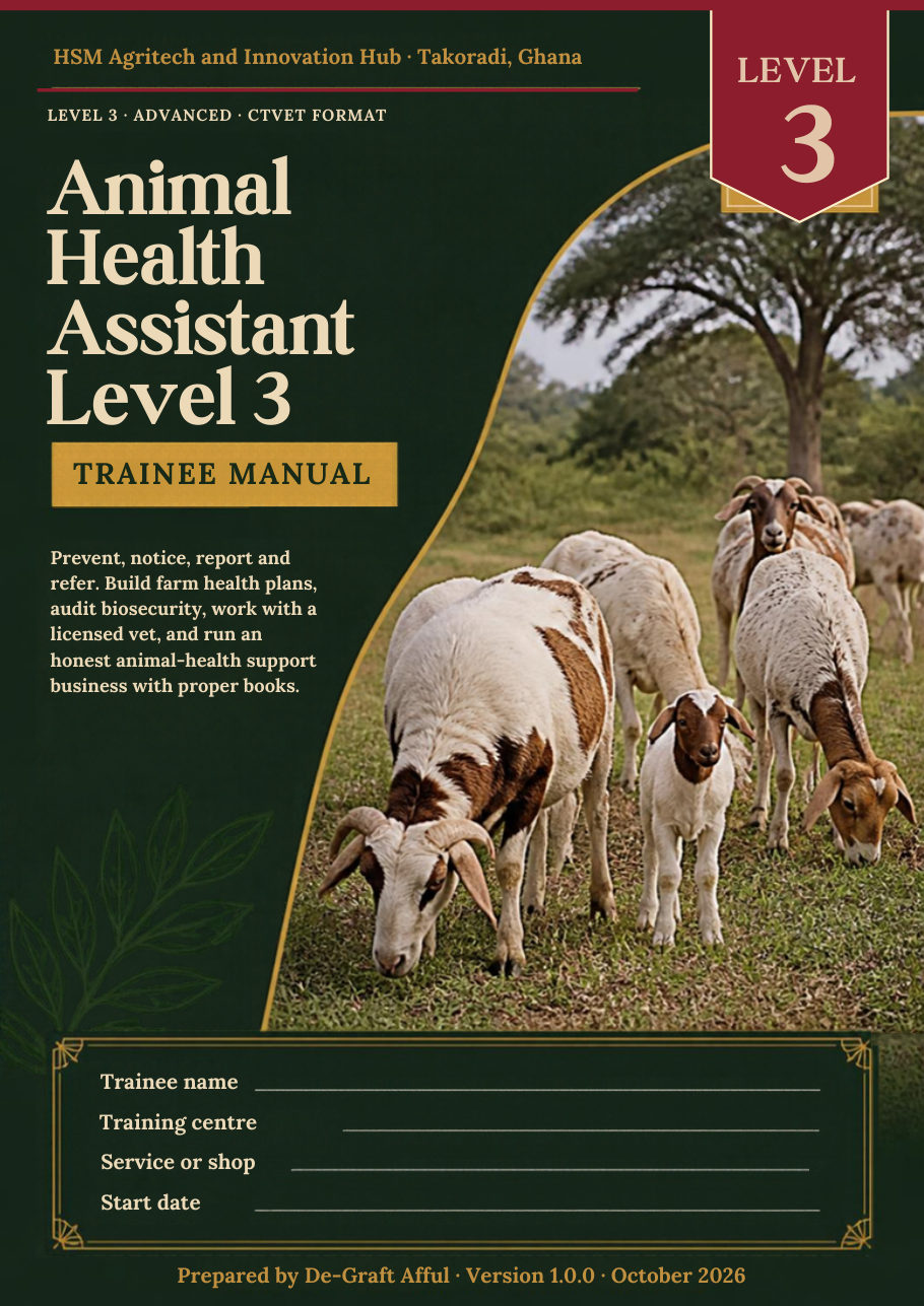 Cover of Animal Health Assistant Level 3