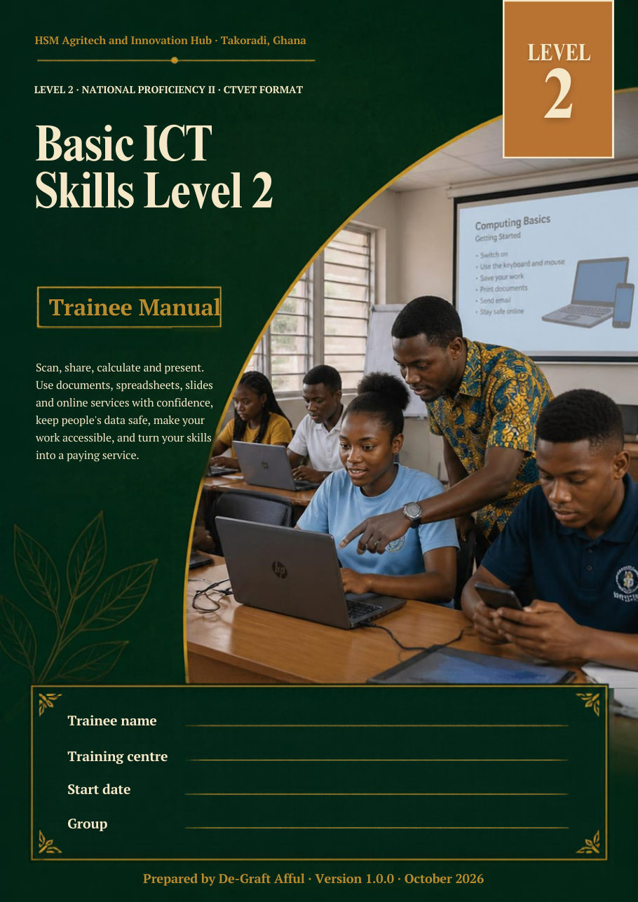 Cover of Basic ICT Skills Level 2