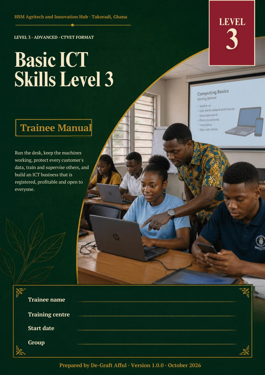 Cover of Basic ICT Skills Level 3