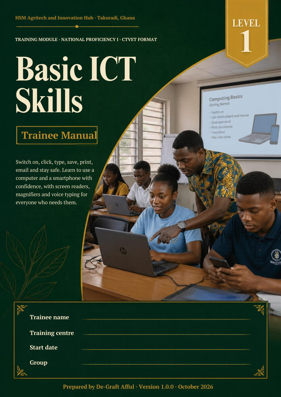 Cover of Basic ICT Skills