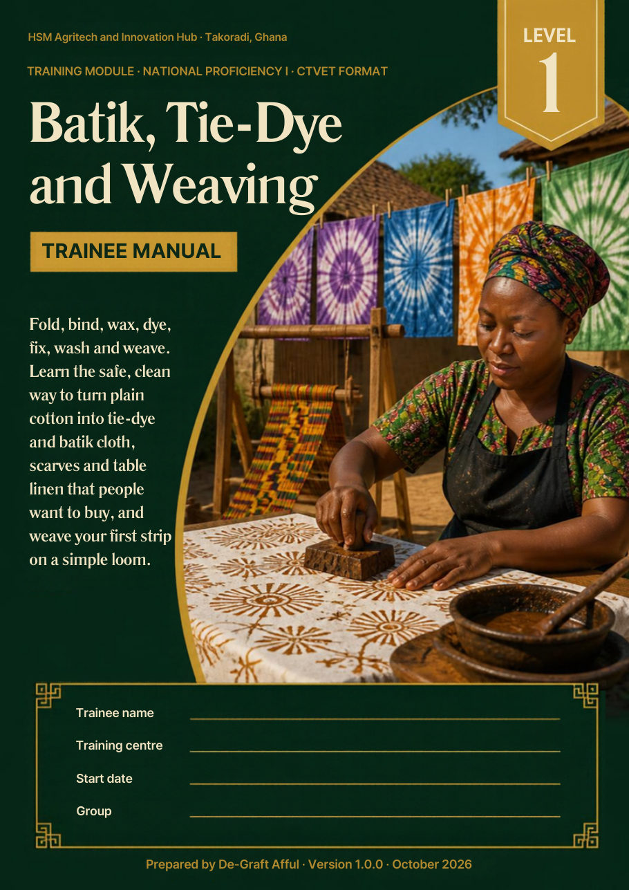Cover of Batik, Tie-Dye and Weaving