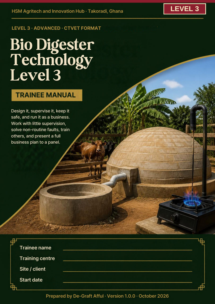 Cover of Bio Digester Technology Level 3