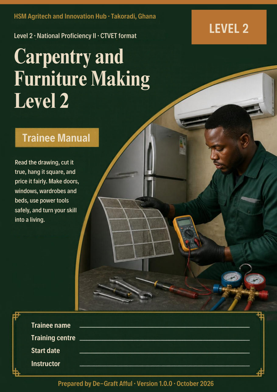 Cover of Carpentry and Furniture Making Level 2