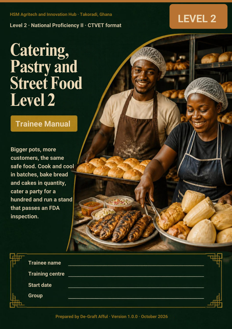 Cover of Catering, Pastry and Street Food Level 2