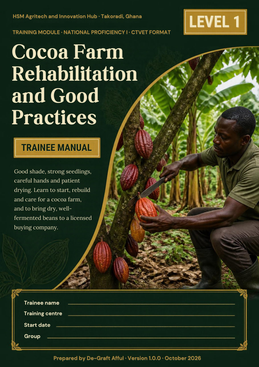 Cover of Cocoa Farm Rehabilitation and Good Practices