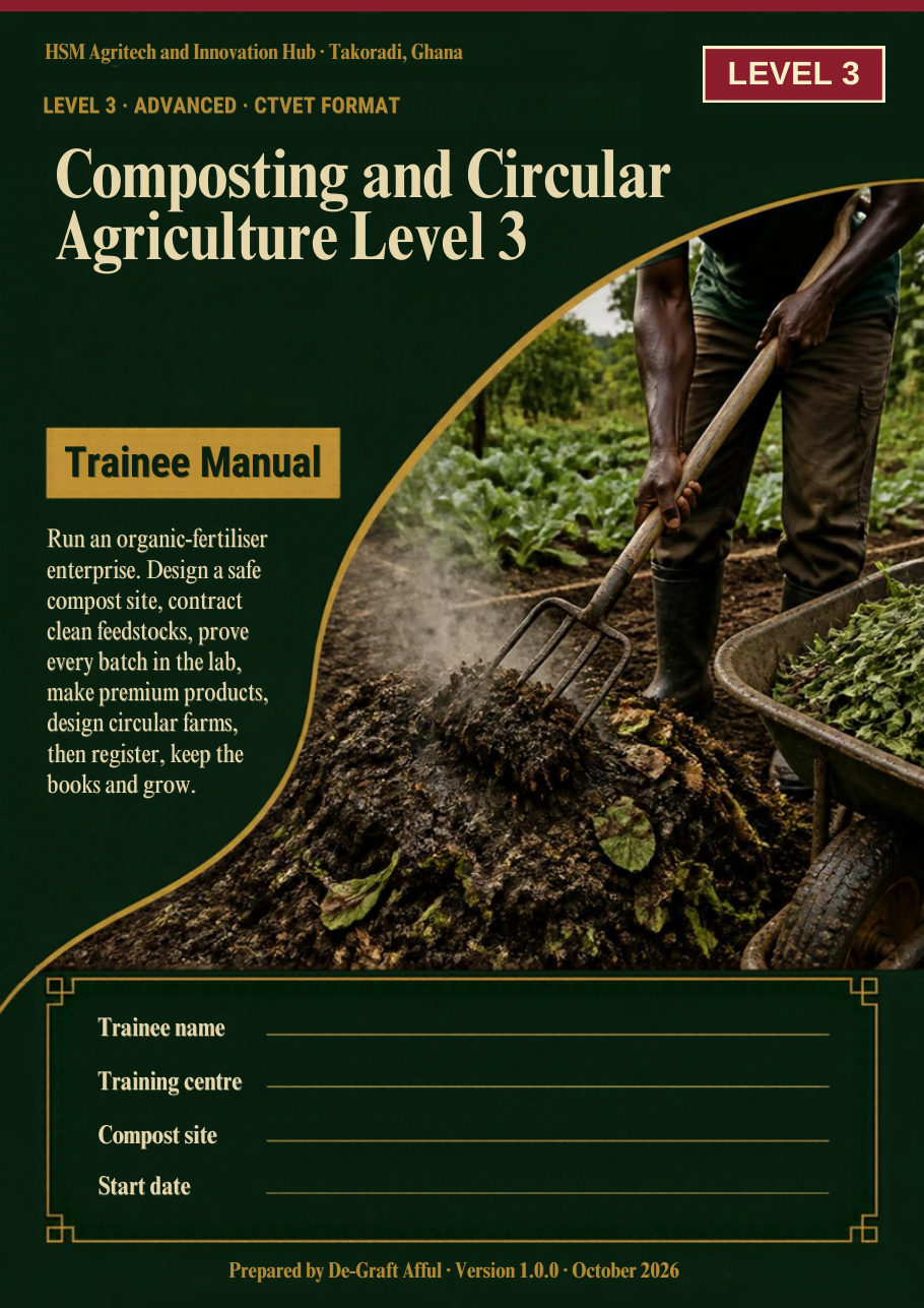 Cover of Composting and Circular Agriculture Level 3