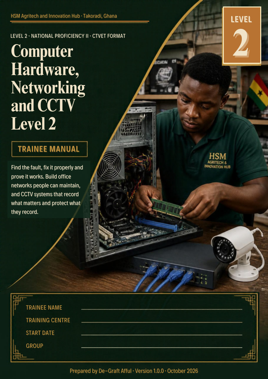 Cover of Computer Hardware, Networking and CCTV Level 2