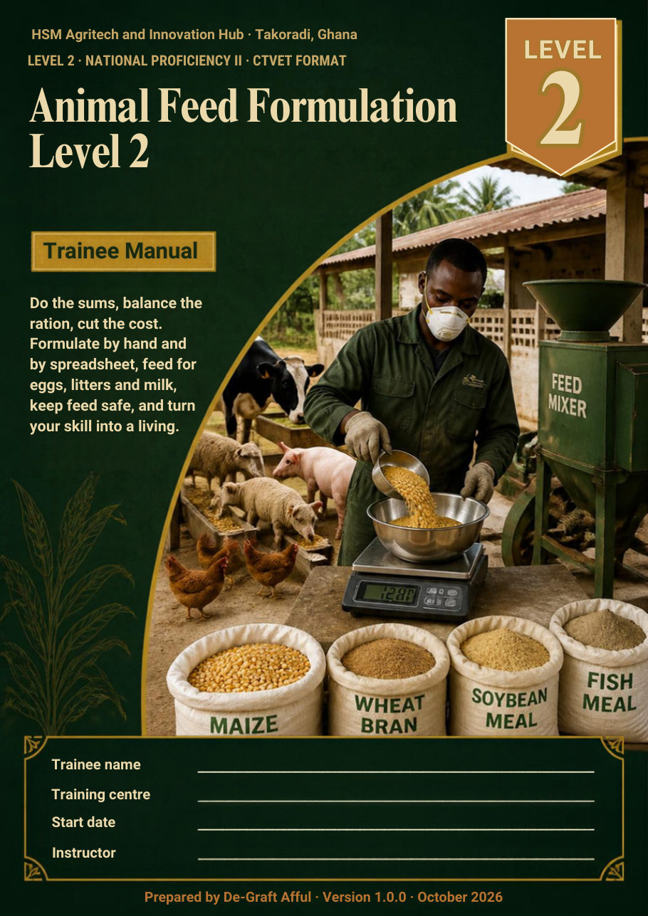 Cover of Animal Feed Formulation Level 2