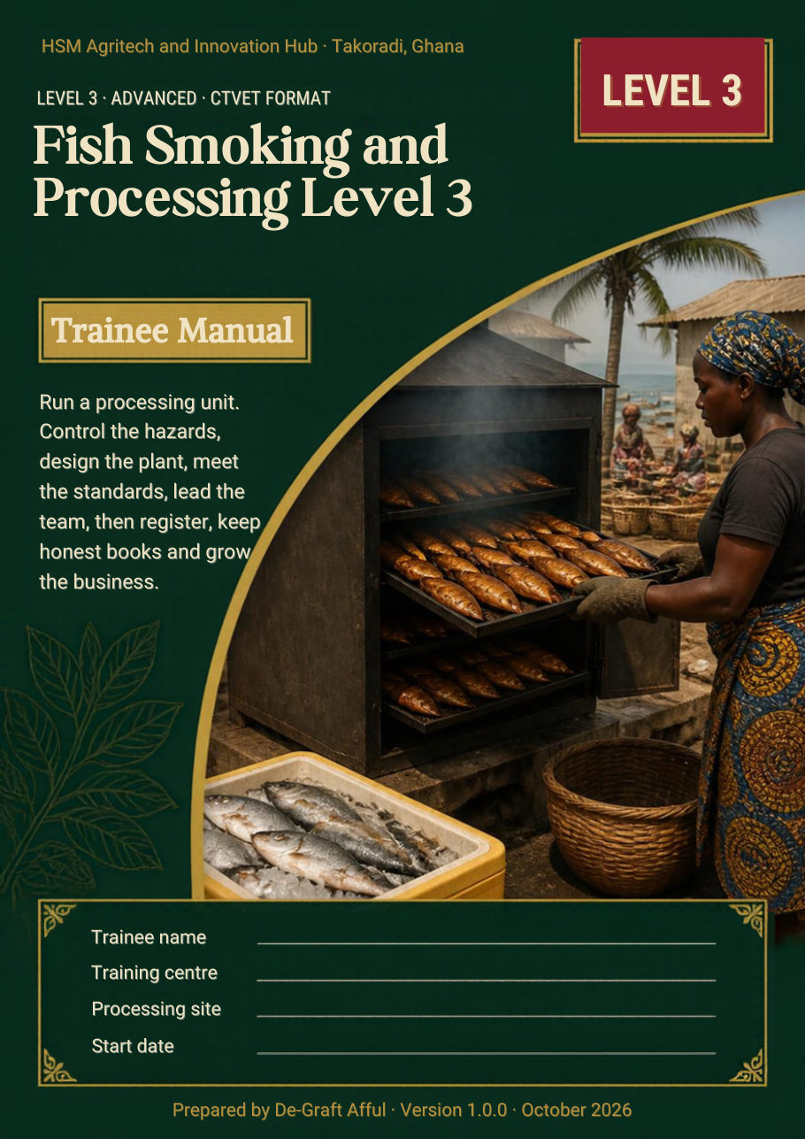 Cover of Fish Smoking and Processing Level 3