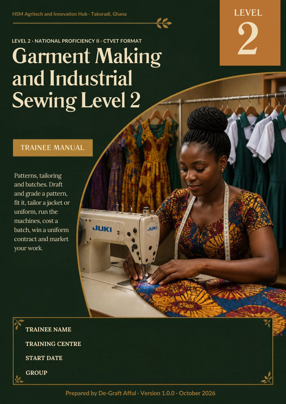 Cover of Garment Making and Industrial Sewing Level 2
