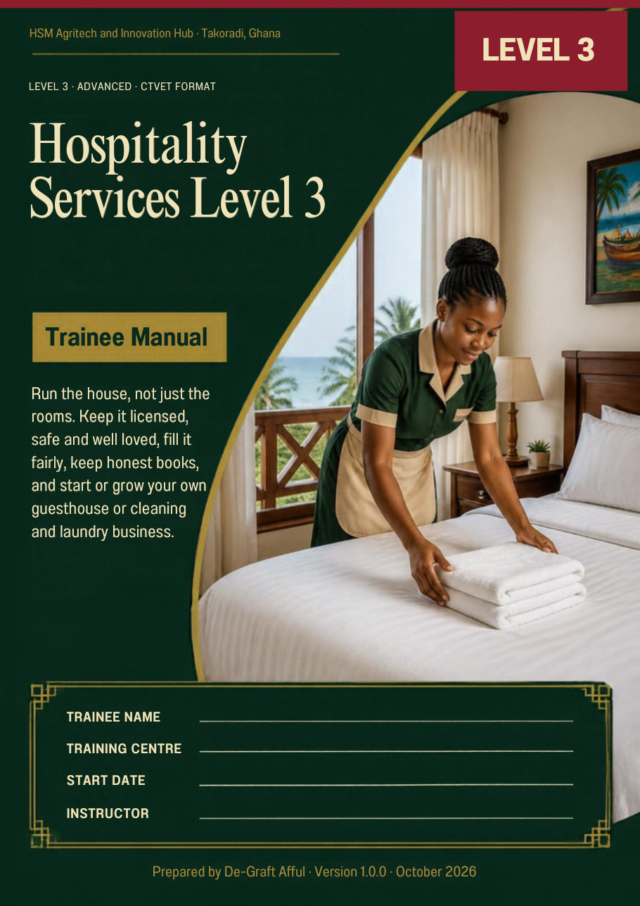 Cover of Hospitality Services Level 3