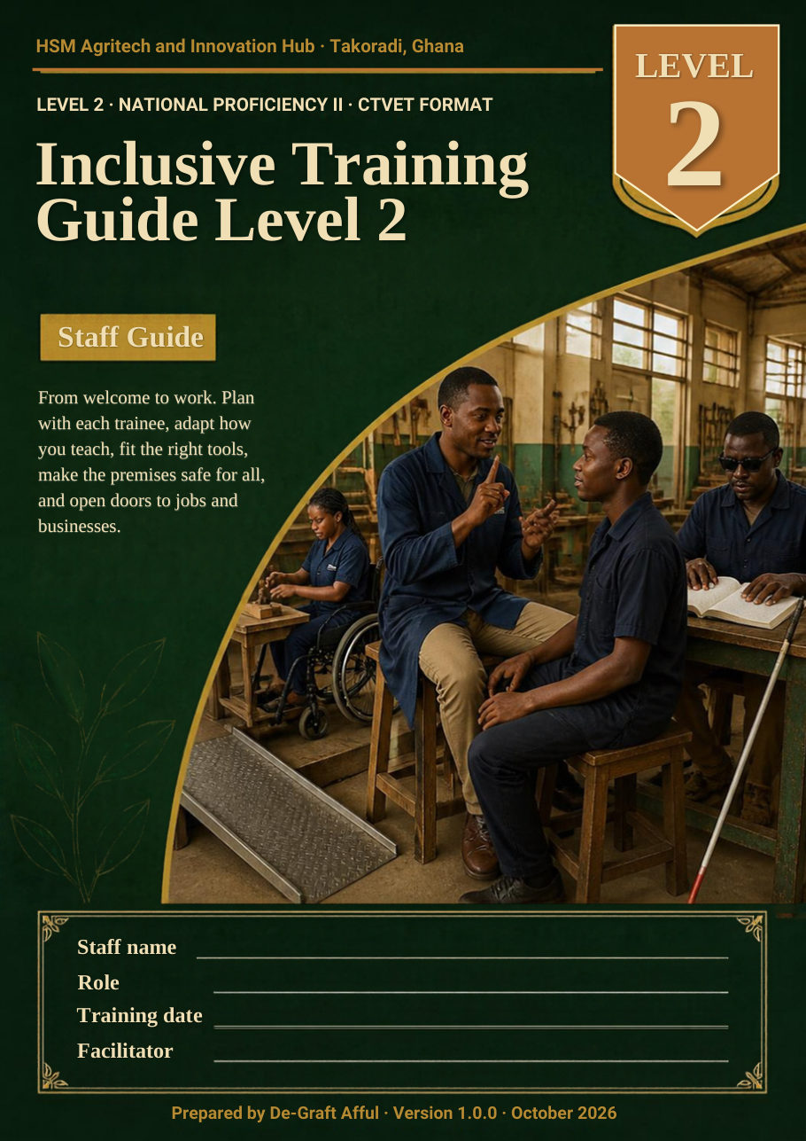 Cover of Inclusive Training Guide Level 2