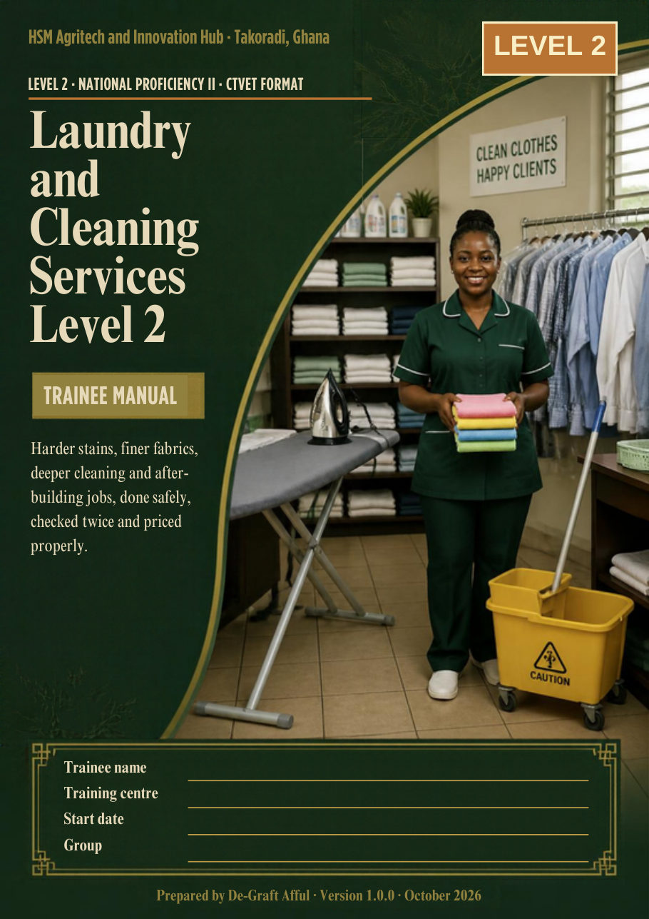 Cover of Laundry and Cleaning Services Level 2