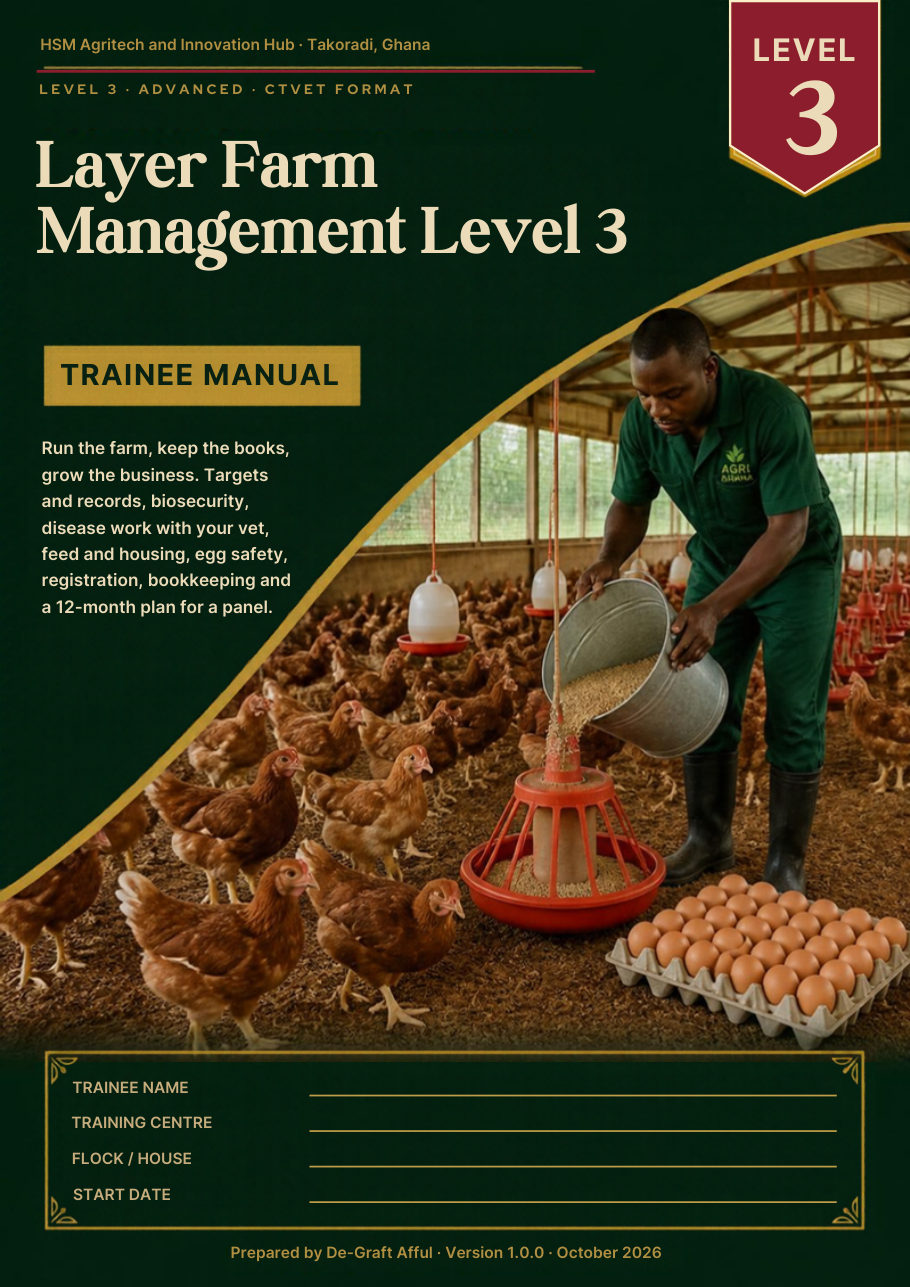 Cover of Layer Farm Management Level 3