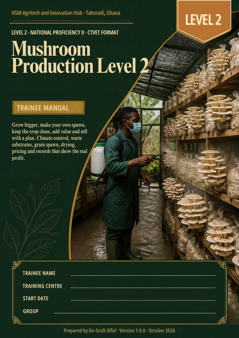 Cover of Mushroom Production Level 2