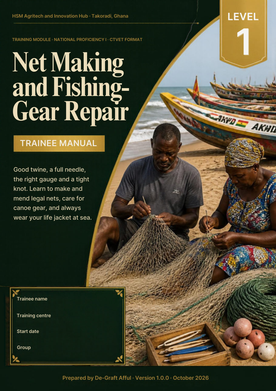 Cover of Net Making and Fishing-Gear Repair