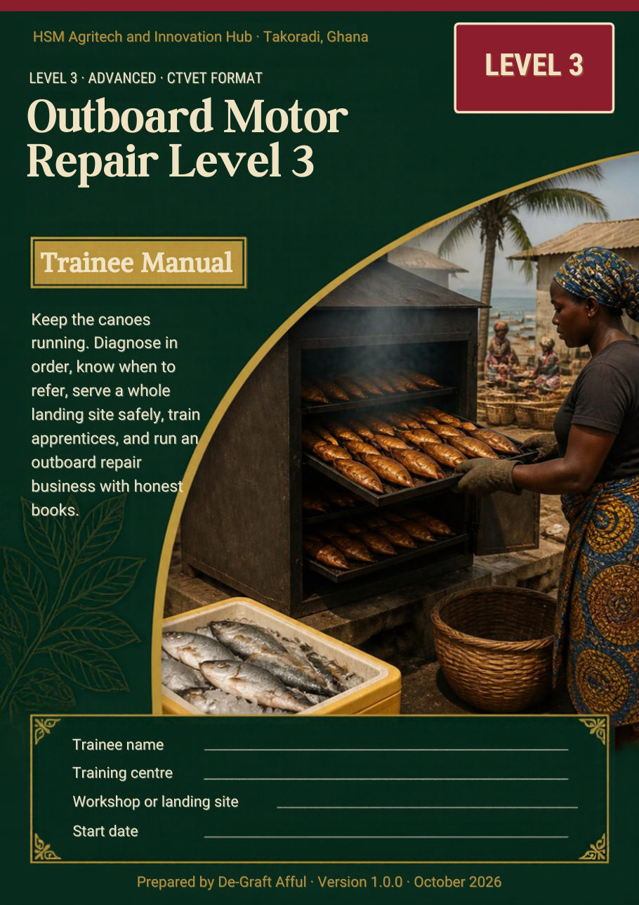 Cover of Outboard Motor Repair Level 3