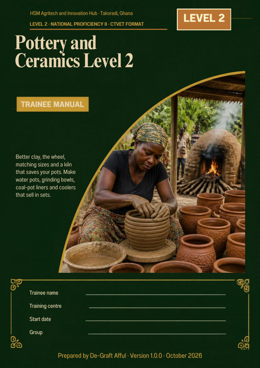 Cover of Pottery and Ceramics Level 2
