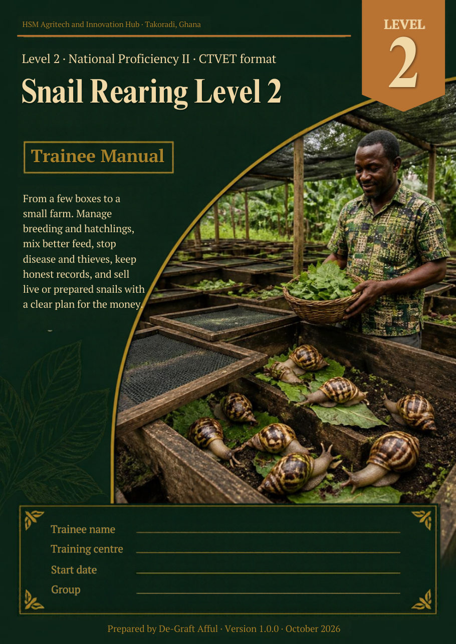 Cover of Snail Rearing Level 2
