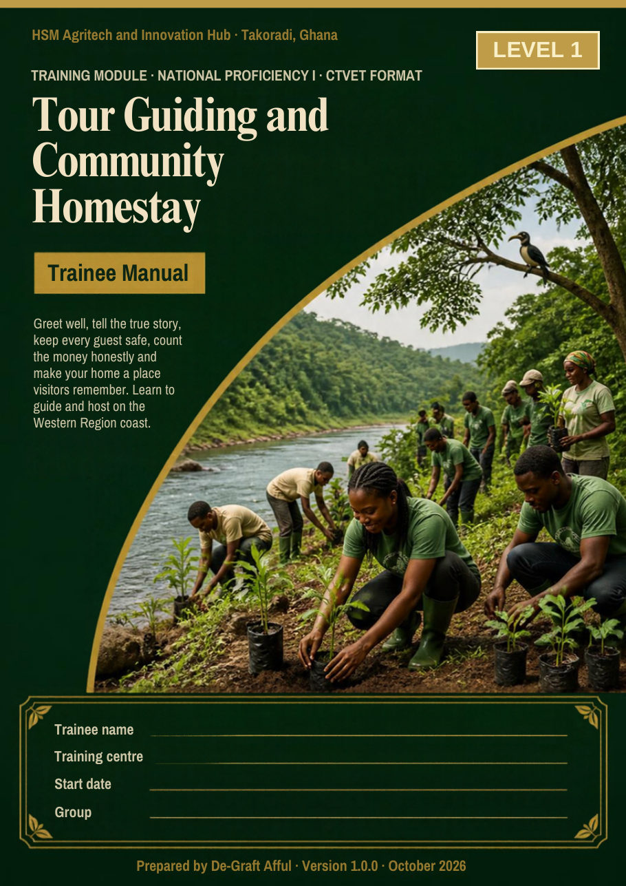 Cover of Tour Guiding and Community Homestay