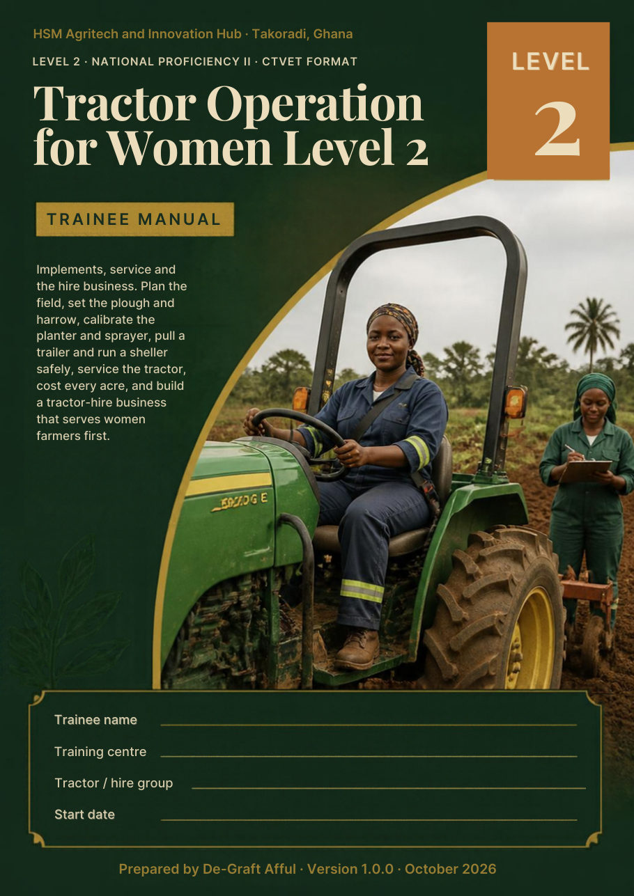 Cover of Tractor Operation for Women Level 2