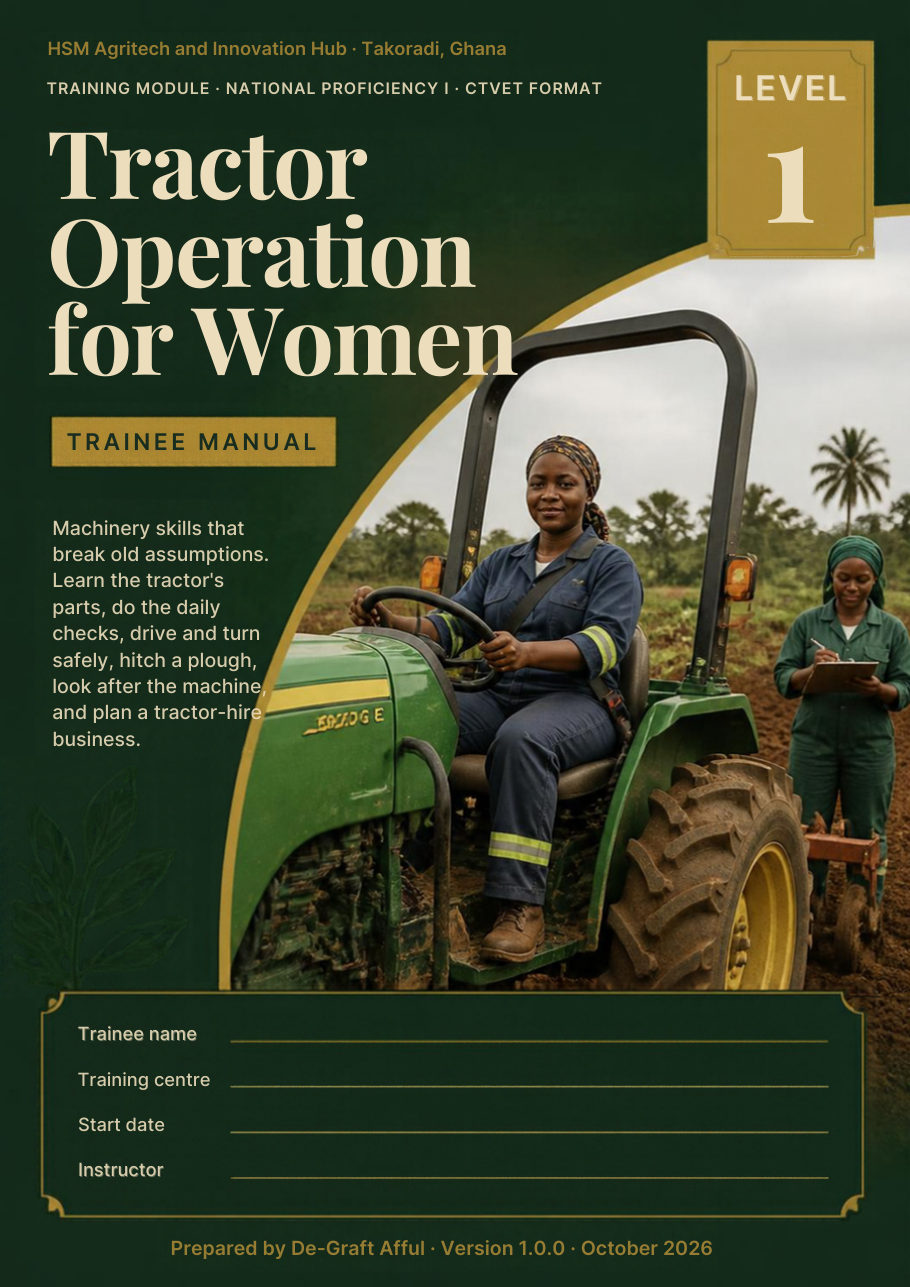 Cover of Tractor Operation for Women
