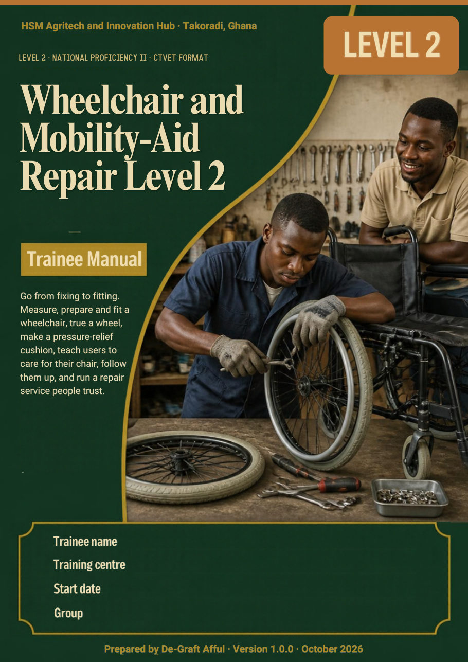 Cover of Wheelchair and Mobility-Aid Repair Level 2