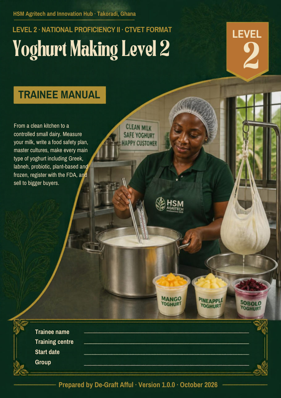 Cover of Yoghurt Making Level 2